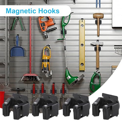 4PCS Magnetic Mop Broom Holder
