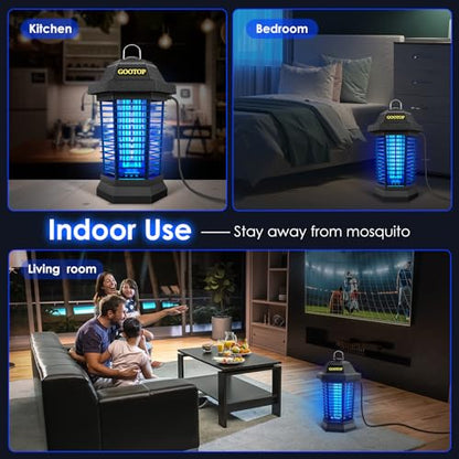 Bug Zapper Outdoor (BLACK)