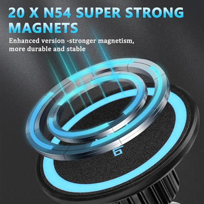 Cup Holder Phone Holder for Car (Blue)