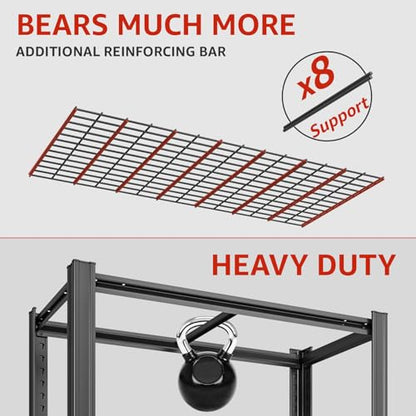 6 Tier Heavy Duty Garage Shelving (6T 55" W x 24" D x 84" H)