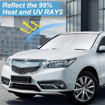 Windshield Sunshade for Acura MDX 2021 (for Acura MDX 21-26)