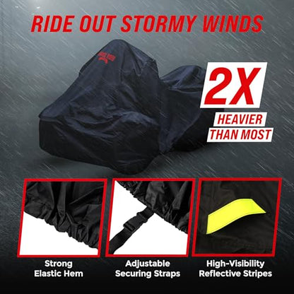 Waterproof for Can (Badass Black / [RYKER] 95"L x 61"W x 41"H)