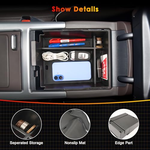 for Hyundai Palisade Center Console Organizer Tray for 2023