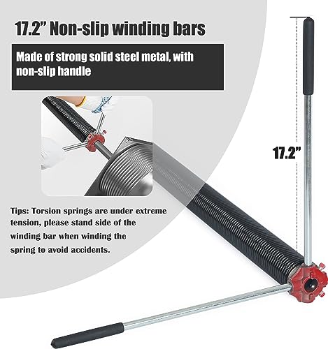 Garage Door Torsion Spring Set (.225x2x25")