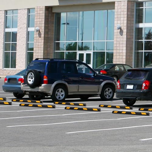 72" Rubber Parking Curb (4 Pack)