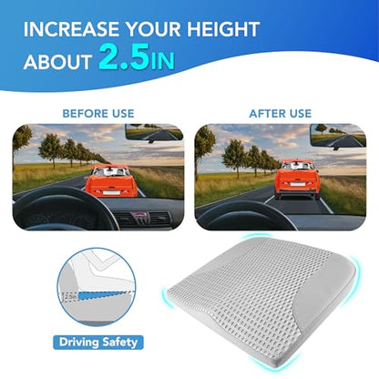 Car Seat Cushion (Gray)