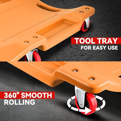 36 in Low Profile Under (Orange / 36" L)
