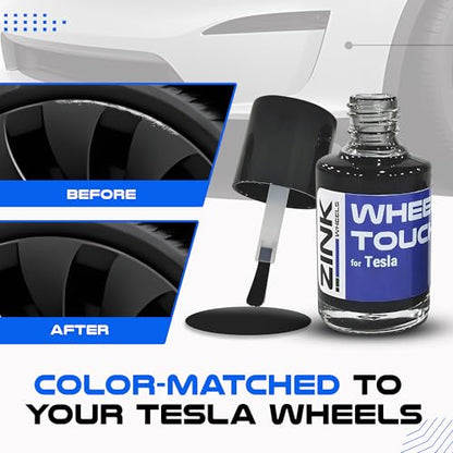Premium Tesla Wheel Curb Rash Repair Kit for Model 3 20 (Tesla Model 3 / 20" Charcoal Grey Uberturbine Performance)