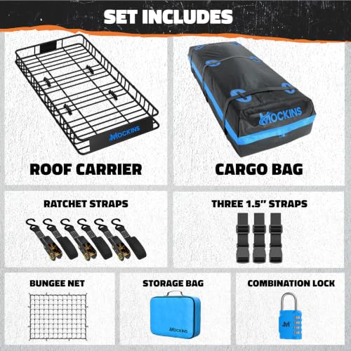 84"x39"x6" XL Extendable Waterproof Car Roof Rack Cargo Carrier (84"x39"x6" - 35 Cu.Ft. Bag)