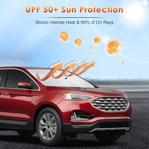 Umbrella Sunshade for Car Windshield 2015 (for 2015-2024 Edge)