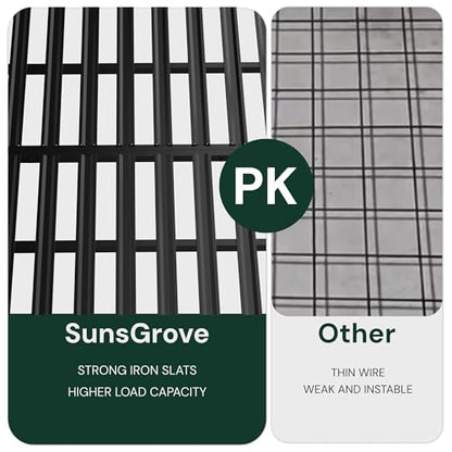 3x6 Garage Storage Overhead Rack Organization (Hammertone Black / 3*6 FT - 2 Pcs)