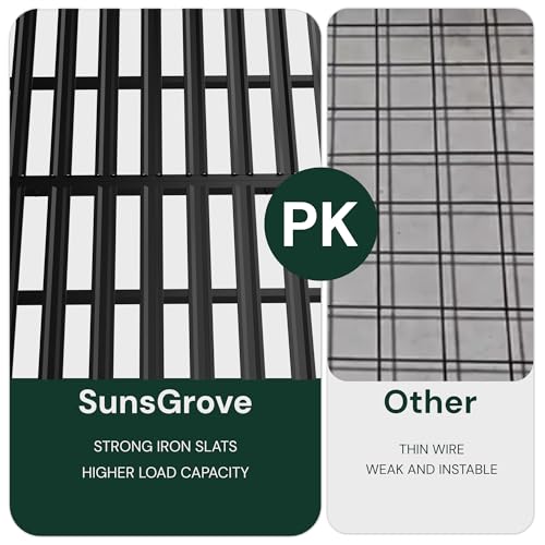 2x8 Overhead Garage Storage Rack Organization (Hammertone Black / 2*8 FT - 1 Pc)