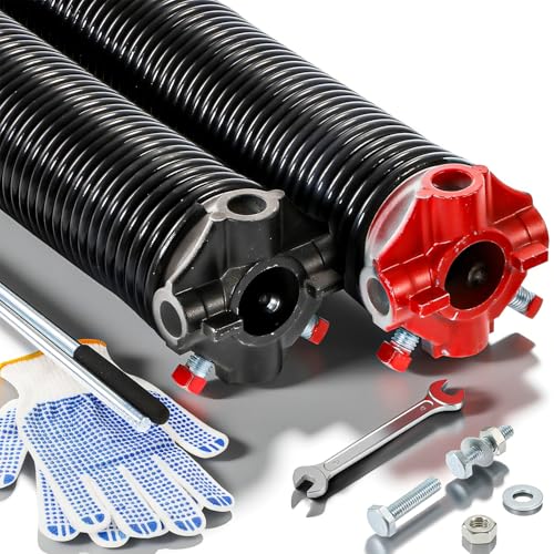 Pair of 2" Garage Door Torsion Springs (0.250'' X 2'' X 30'')