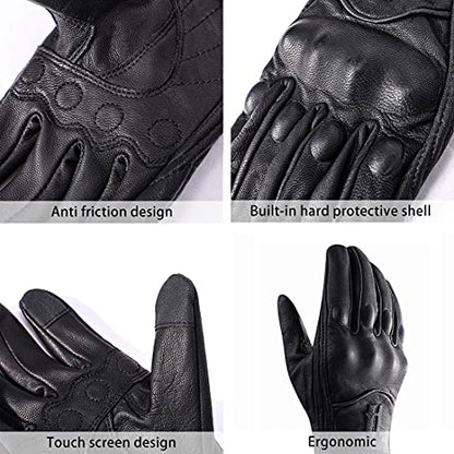 Women Touchscreen Motorcycle Racing Gloves GL016 Black M (Medium / Black)