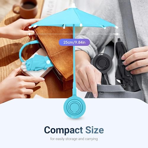 Magnetic Phone Umbrella for Sun (BLUE(for Phone))