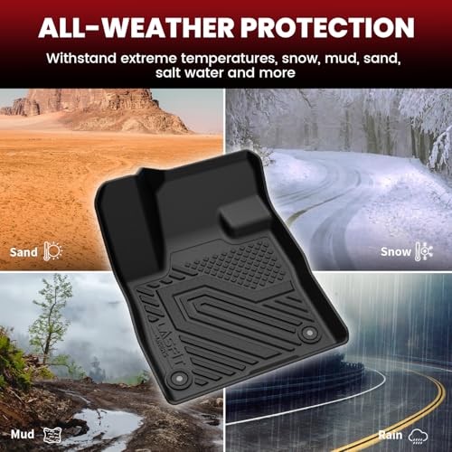 All Weather Floor Mats for Lincoln Nautilus 2026 2025 2024