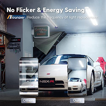 10 Pack 4FT LED Shop Light (White)