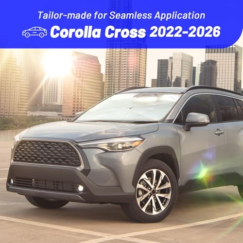 Windshield Sun Shade for Toyota Corolla Cross 2022 (for Toyota Corolla Cross 2022-2026)