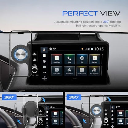 Magnetic Car Phone Holder for 2023 (Auto-Look+Magnetic+Organizer / Honda CR-V 2023-2026)