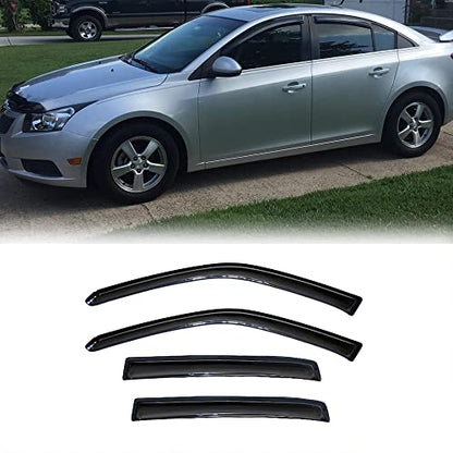 Window Visors Rain Guards for 11 (11-15 Cruze)