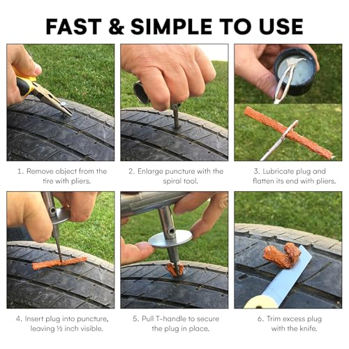 Tire Plug Kit (Tire Repair Kit)