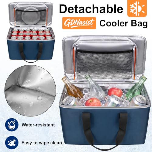 Car Trunk Organizer and Storage for Car (Blue / Extra Large)