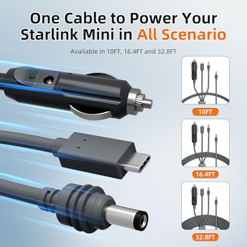 Starlink Mini Power Cable 3