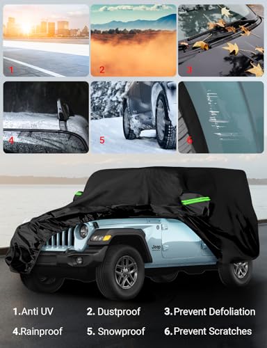 Custom Fit Car Cover for 2006 (Jeep Wrangler)