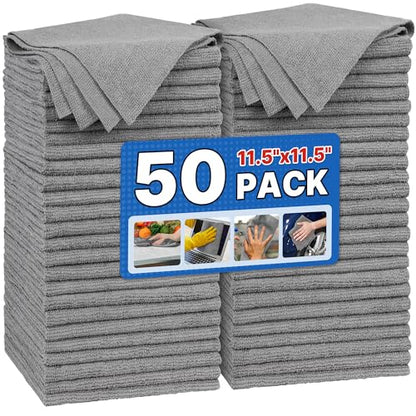Shop Towels Pack of 50 (50PK / Grey)