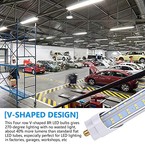 20 Pack LED Light Tubes (SINGLE PIN 20PCS)