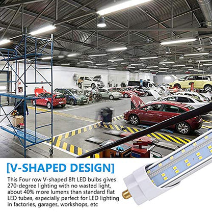 20 Pack LED Light Tubes (SINGLE PIN 20PCS)