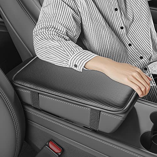 Car Armrest Covers (Sport Black / L - 14.0*9.6 inches)