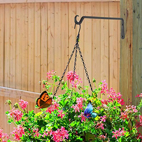 12" Plant Hangers 6 (Black / 12in-6-Black)