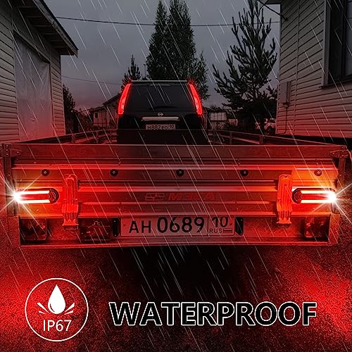 T012 Trailer Lights w (Red/White/Yellow)