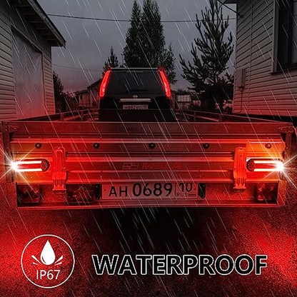 T012 Trailer Lights w (Red/White/Yellow)