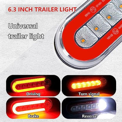 T012 Trailer Lights w (Red/White/Yellow)