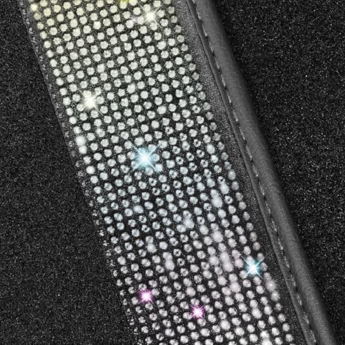 Multicolor Bling Car Floor Mats Full Set (Multicolor Diamond / Car Floor Mats (4 Pieces))