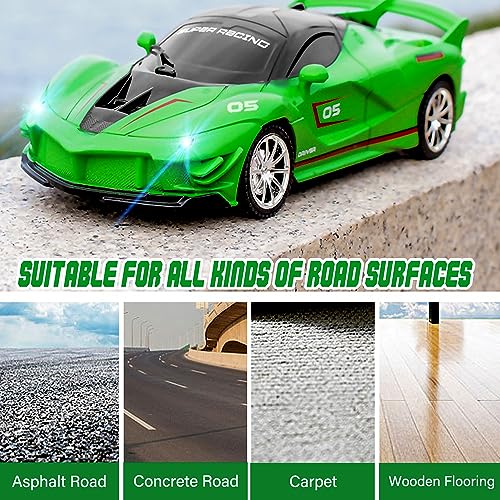 RC Cars Remote Control Car for Kids (Green Car)