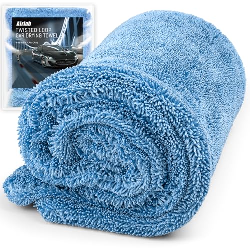 Microfiber Towel Car Drying Detailing Wash Cloth Car Care (Light Blue)