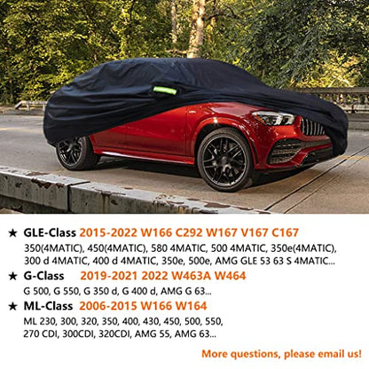 Car Cover Compatible with Mercedes (Compatible with Benz GLE Coupe SUV)