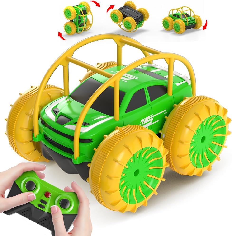 Amphibious Remote Control Car (Green)