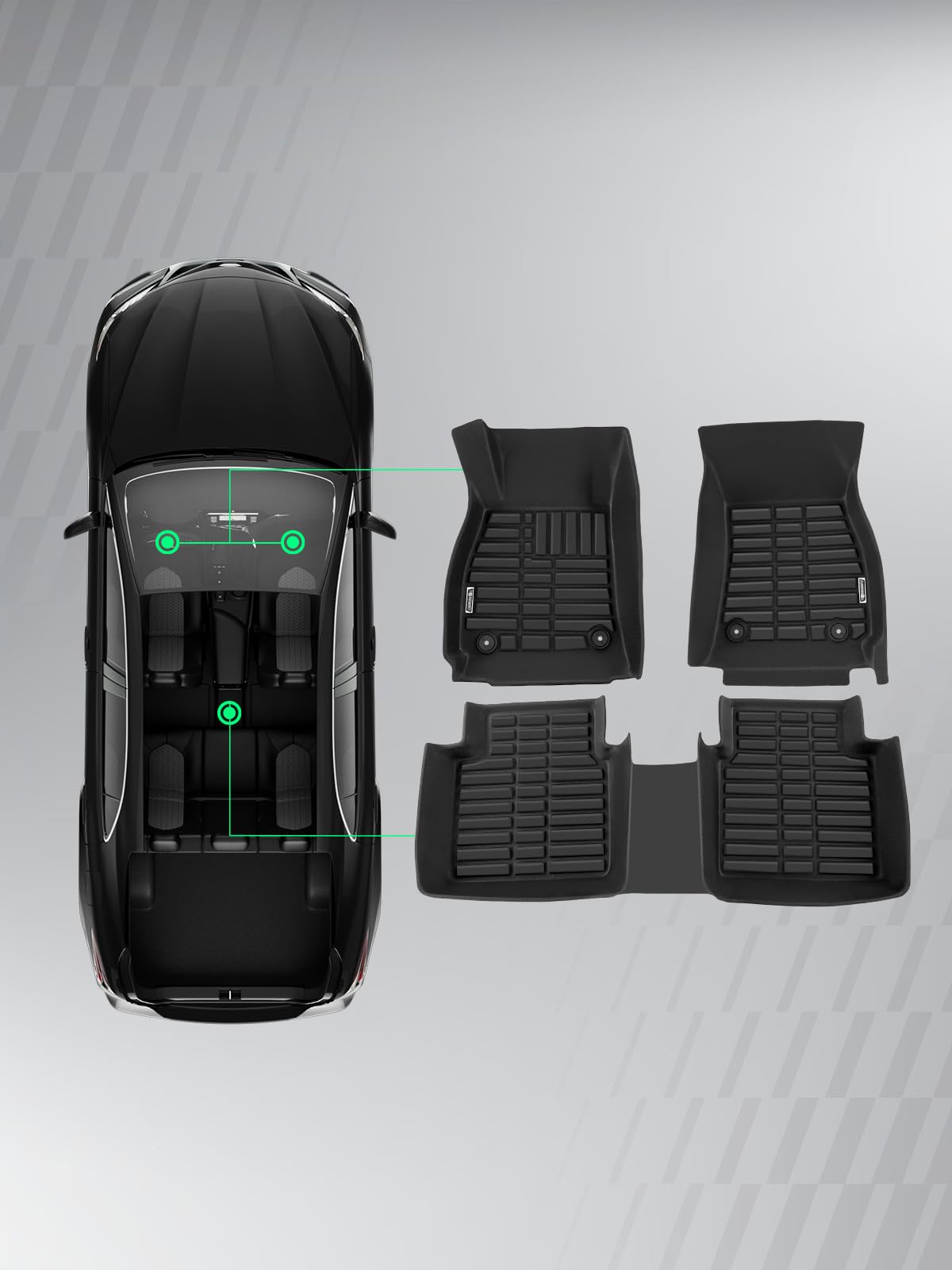 Automotive Floor Mats for Buick Lacrosse 2010 (2010-2016)