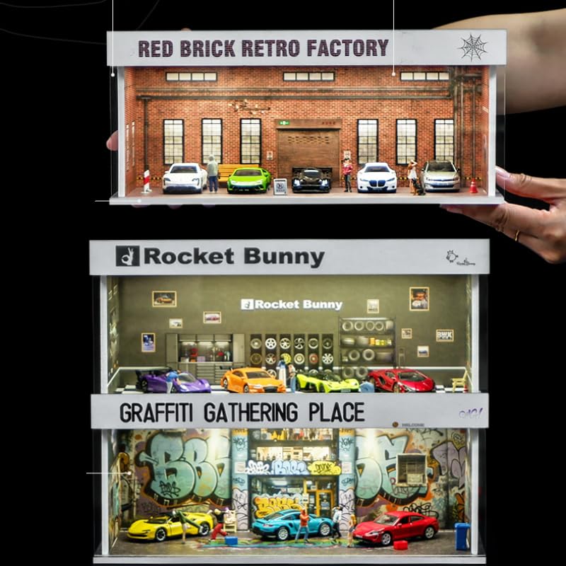 Display Case for Hot Wheels (2026 Upgraded Rocket Bunny)