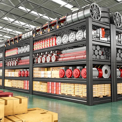 60"W Heavy Duty Garage Shelving (24"D x 60"W x 72"H)