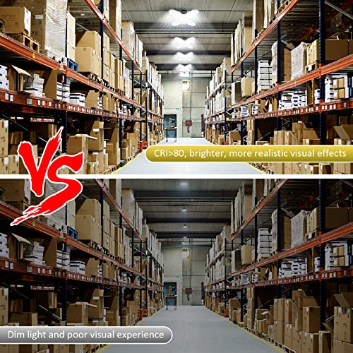 LED Garage Lights 2 Pack (M-4 Panels-4 Pack)