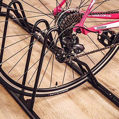Bicycle Floor Parking Rack Stand (4 Bikes / Classic)