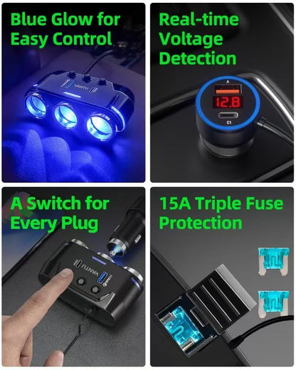 Cigarette Lighter Adapter (212W-B40)