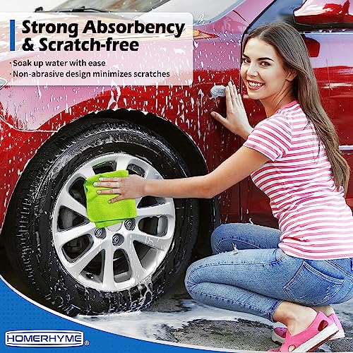 Microfiber Towels for Cars (Assorted / 24 Pack)