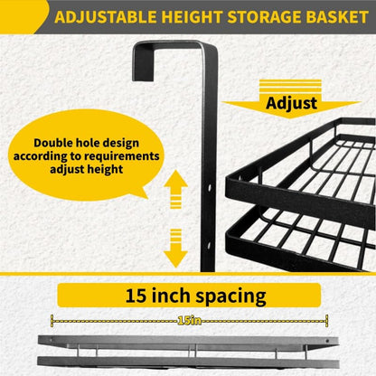 Broom Holder Door Mount (black)