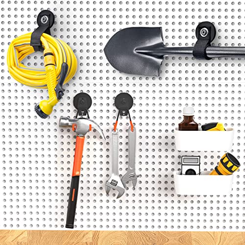 4Pcs Strong Magnetic Hook (2 Black+2 Orange)